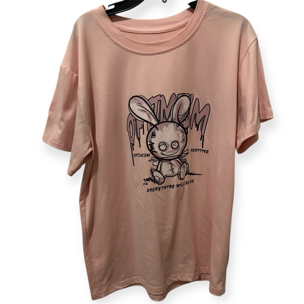 Pink Graphic Kids T-Shirt